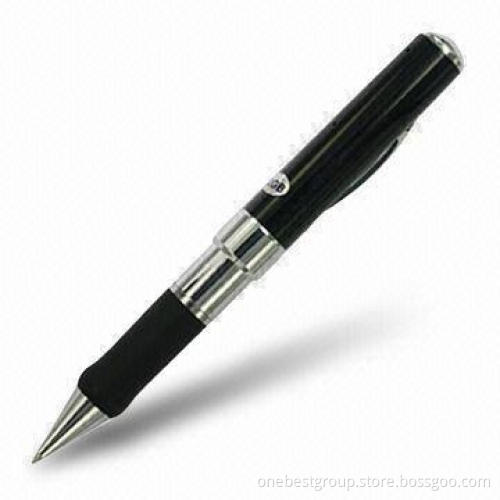 Pen-shaped Hidden Camera with USB Function, Supports 2 to 8GB Memory